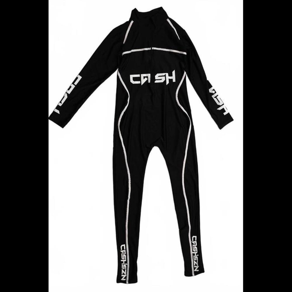 Cash SZN Performance Black Bodysuit - XL